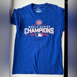 Fanatics 2016 Chicago Cubs World Series T-shirt Shirt MLB Size M
